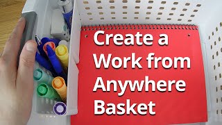 Write, Journal & Work from Anywhere for More Creativity #officesupplies | ShannonMedisky.com