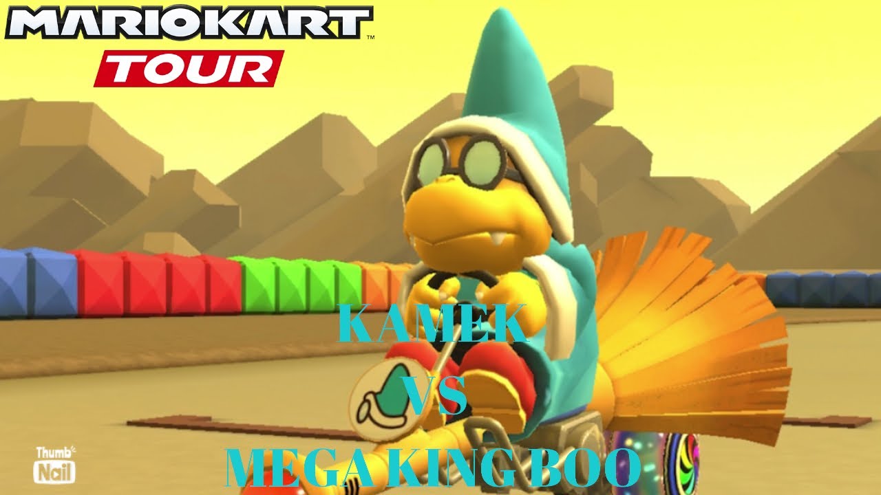 Mega Boo Kamek vs Mega King Boo - YouTube