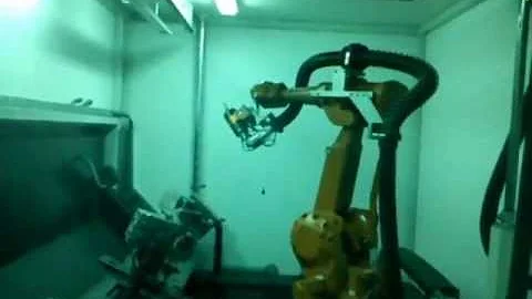 Robot 3D laser