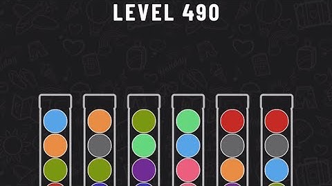 Ball Sort Puzzle Level 490 #ballsortpuzzle #ballsortpuzzlegameplay #puzzlegame #mobilegames