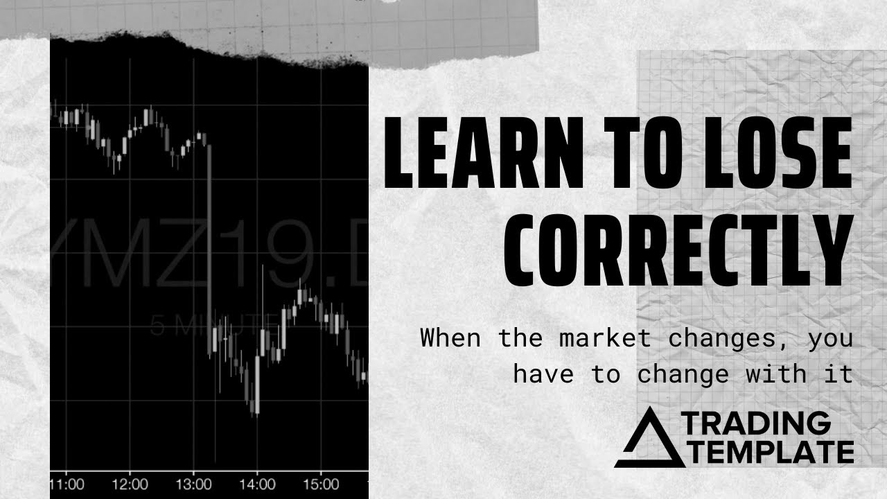 You've got to learn how to LOSE, CORRECTLY!