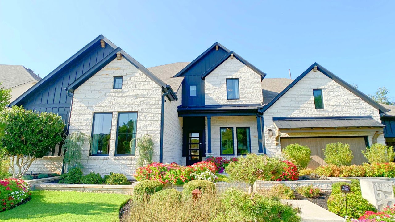 4700+ sq ft Grantley Plan by Drees Homes in TX Wolf Ranch