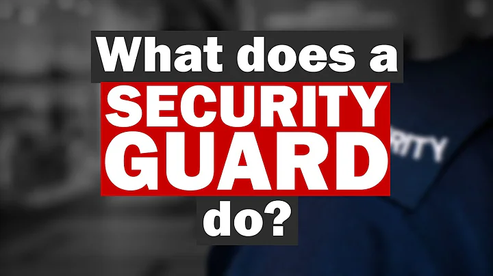 What Do Security Guards Do?