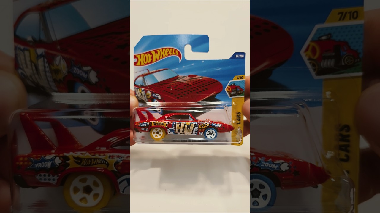 Hotwheels '70 Plymouth Superbird Diecast Custom HW Art Cars 