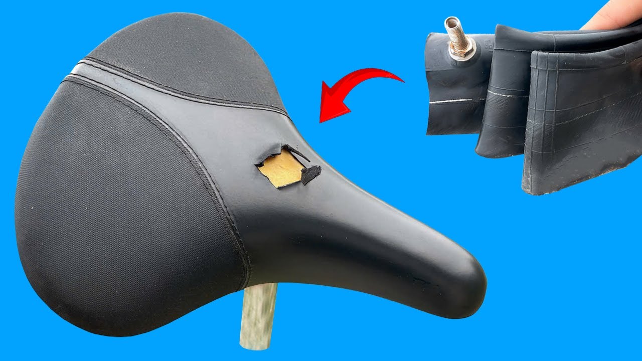 How to repair your torn bike seat effectively that millions of people need.