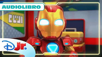 MEET IRON MAN AND HIS SUPER TEAM | Ep. 1: Let me introduce you to the base 🤖 | @DisneyJuniorES thumbnail