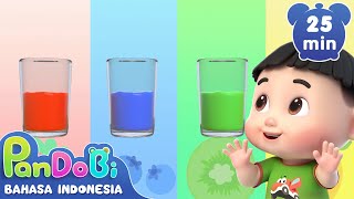 Lagu Warna-warna | Belajar Warna | Lagu Anak | Lagu Mobil Mainan | Super Pandobi Bahasa Indonesia