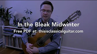 Free PDF: In The Bleak Midwinter for Guitar Free PDF: In The Bleak Midwinter for Guitar