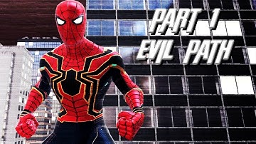 Infinity War Spider-man Evil Path Part 1 - Web of Shadows