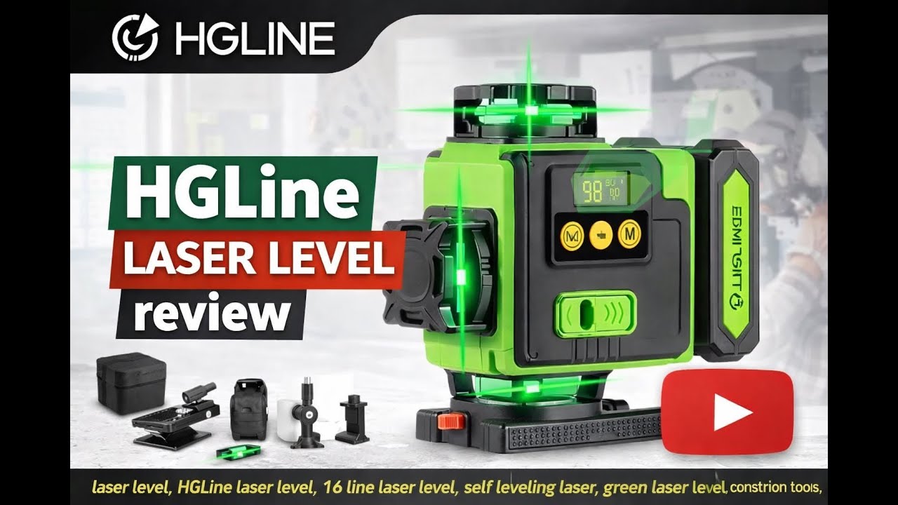 Aliexpress 'HGLINE' 16 Line Laser Level Review