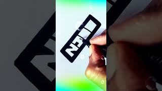  Niji  shorts handwriting calligraphy trend nameart shortsfeed short satisfying niji