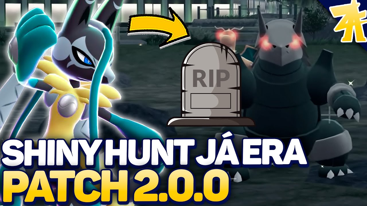 SHINY HUNT MORREU em Pokémon Legends Z-A? - Atualização 2.0.0