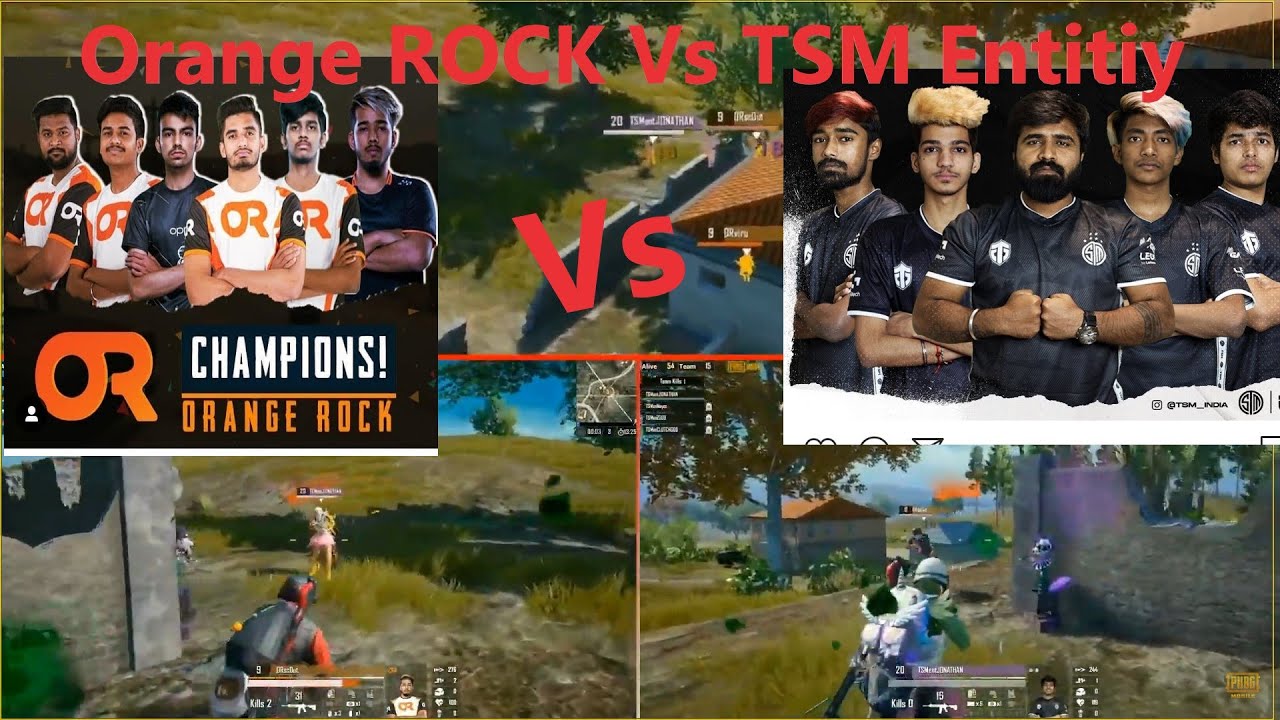 ORANGE ROCK vs TSM ENTITY | ORANGE ROCK Vs MEGASTAR| TSM ENTITY vs ORANGE ROCK | PMWL 2020|