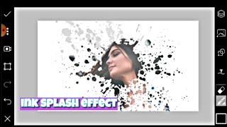 INK Splash Effect using PicsArt | Beginners Guide