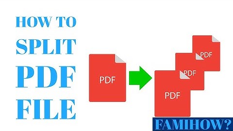 How To Split A PDF File into pages  in Adobe Reader | Splitting PDF File and saving as new File
