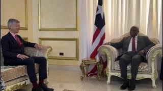 President Boakai Receives Credentials from Spain’s New Ambassador - THE SWEET LAND OF LIBERTY