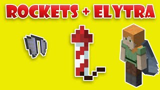 How to fly using elytra in Minecraft #2021