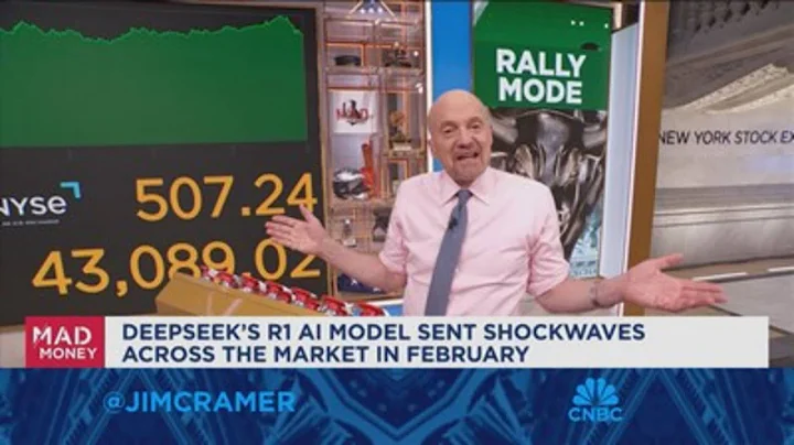 Looking back DeepSeek wasn't all that meaningful for tech stocks, says Jim Cramer
