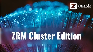 Zmanda - ZRM Cluster Edition Demo