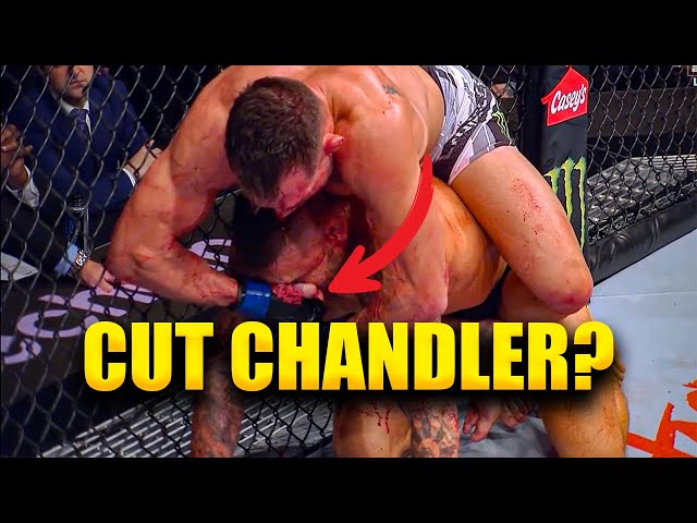 dustin poirier fish hook Michael Chandler Needs To Be Penalized For Flagrant Fouls At UFC 281