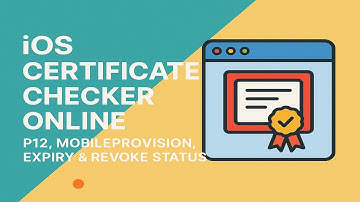 iOS Certificate Checker Online | P12, MobileProvision, Expiry & Revoke Status
