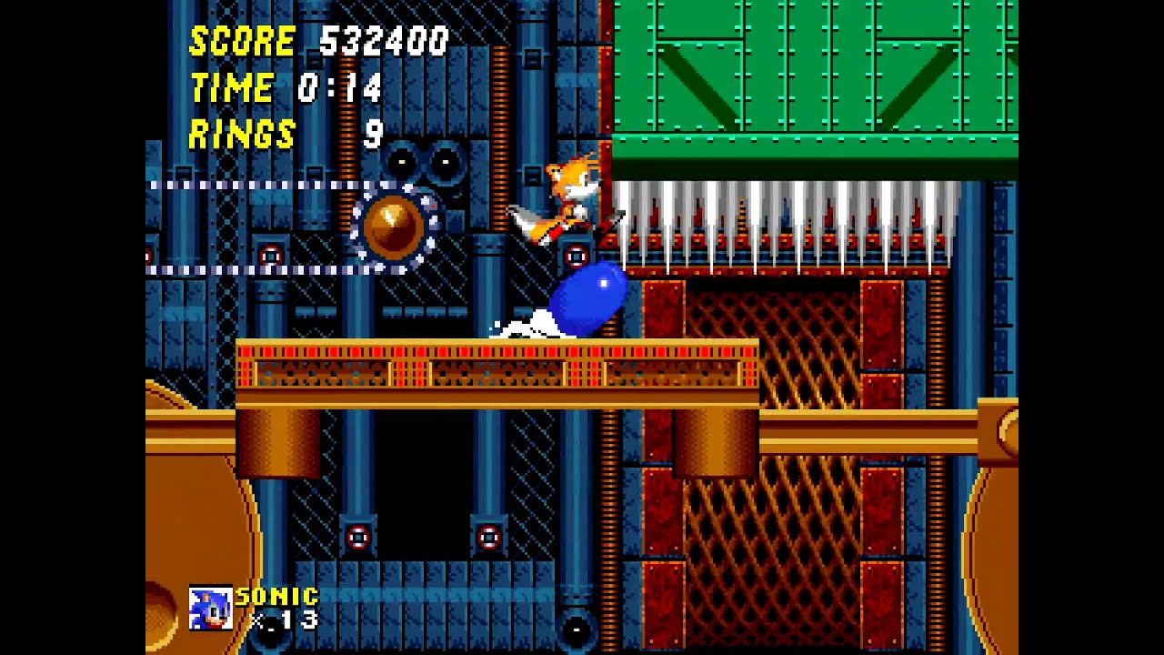TAS HD: Genesis Sonic the Hedgehog 2 in 