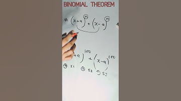 BINOMIAL THEOREM SUPER TRICK
