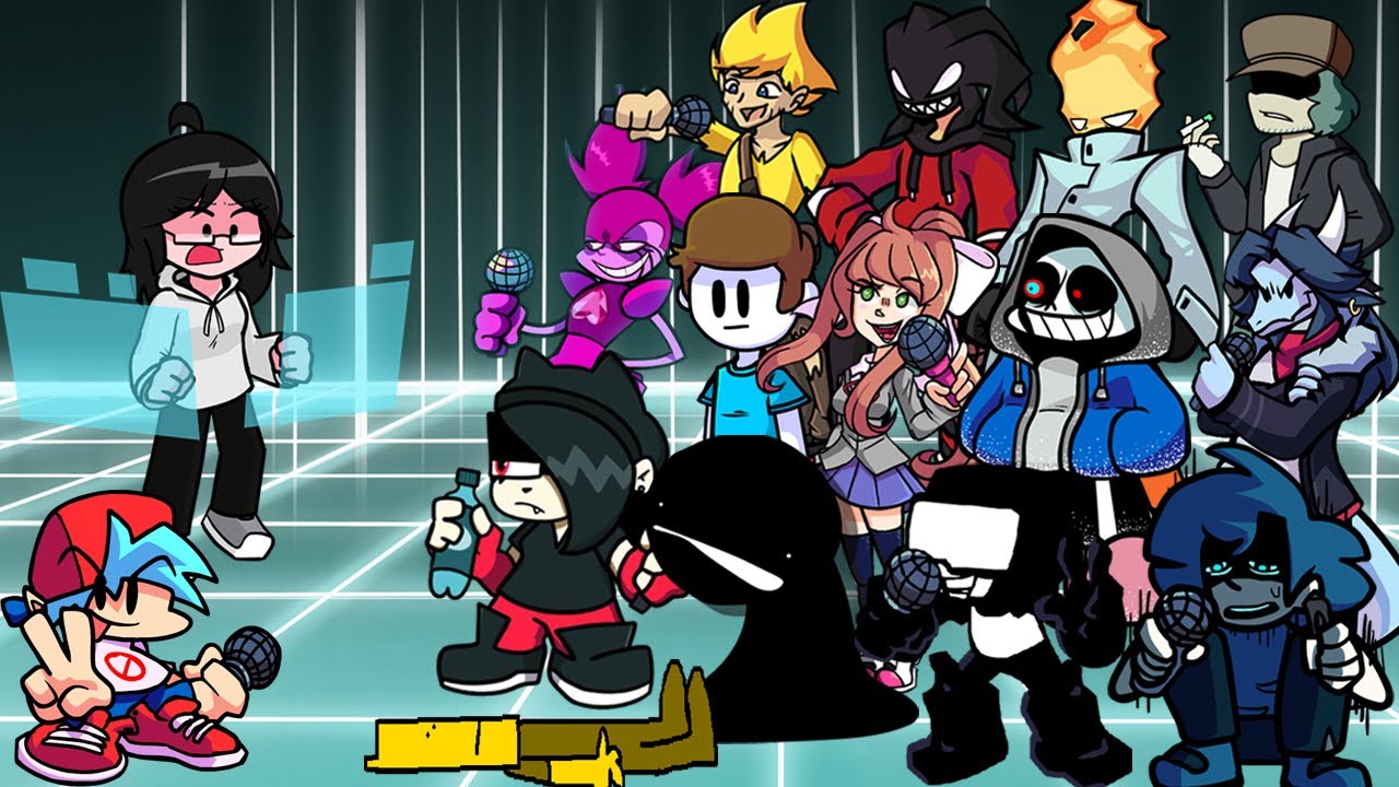 Last Hope But Different Characters Sing It 🎤 (FNF Everyone Sings Last Hope)