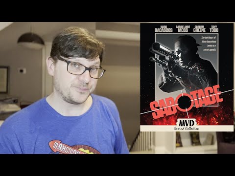 SABOTAGE 1996 MVD Rewind Collection Blu Ray Review 
