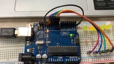 Arduino控制板基礎設計(一)--跑馬燈