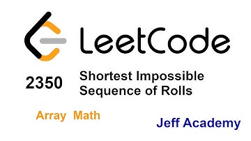 LeetCode 2350 Shortest Impossible Sequence of Rolls - Biweekly Contest 83 - Java Solution