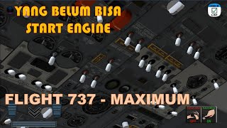 Bagi yang belum Berhasil Start Engine Game Flight 737 Maximum screenshot 4