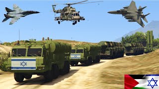 Hezbollah Hamas Uses Irani Fighter Jets to Destroy the Convoy of Israeli Military - GTA 5