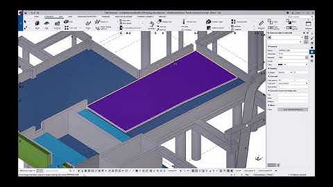 Tekla Structures 2019i: Edit Shape Geometry - Sloping Slabs