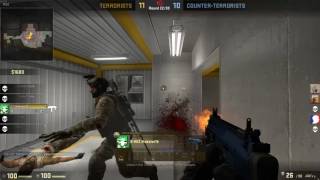 CSGO Insane 360 No scope through the wall