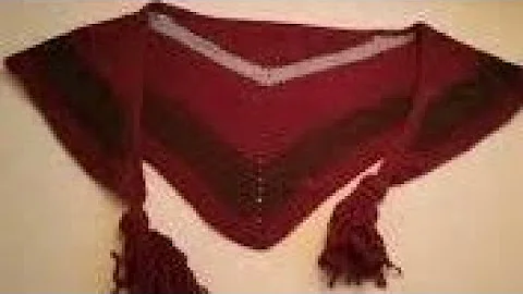 Crochet Shawl DIY Craft Project Shamega Johnson