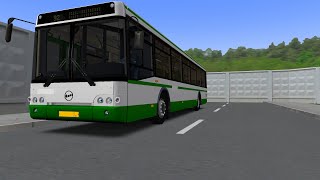 картинка: Omsi 2/Поездка на обновленном автобусе ЛиАЗ 5292.21 по 92 маршруту+голосовой информатор.