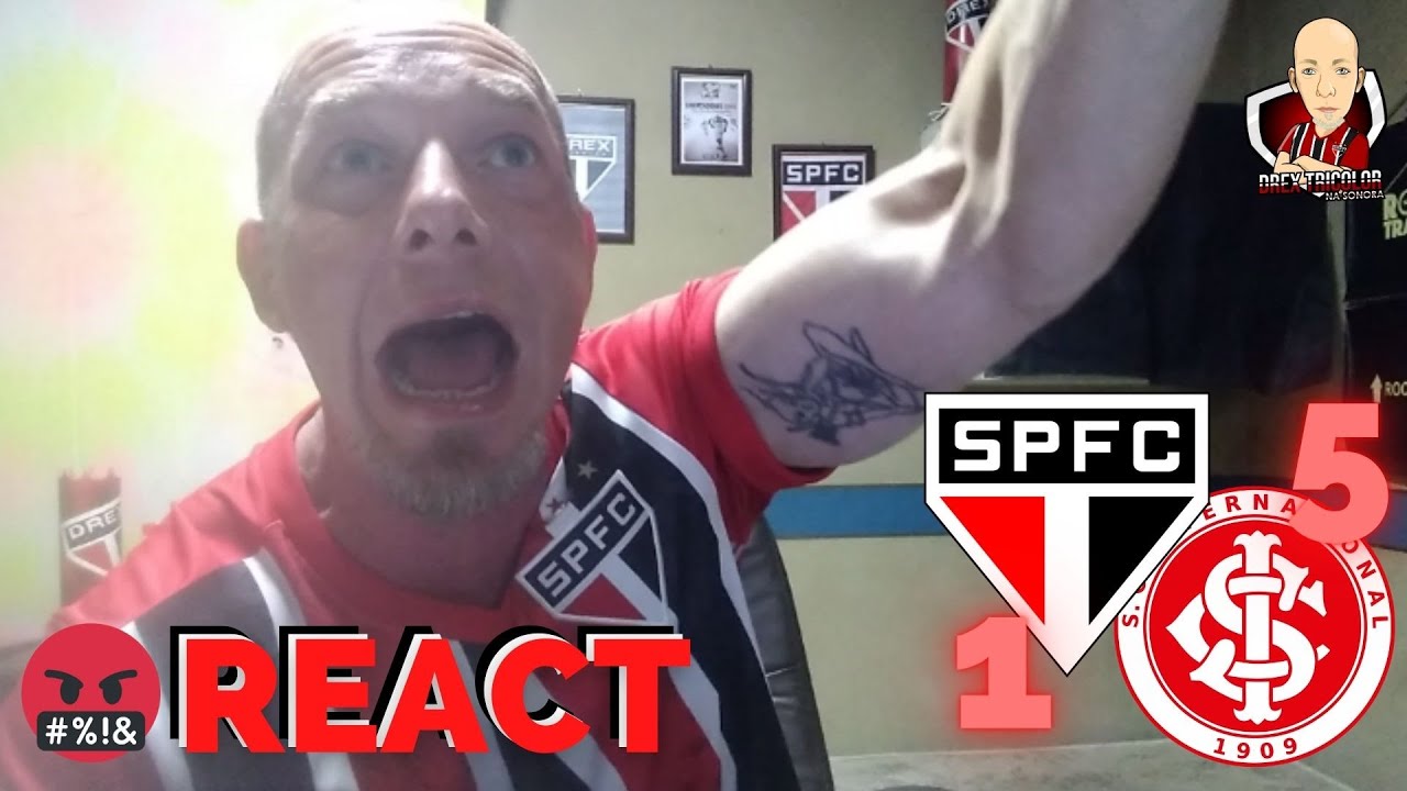 REACT SEM FILTRO | ATROPELO NO MORUMBI | SÃO PAULO FC 1 x 5 INTER | BRASILEIRÃO 2020