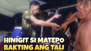 MATEPO SINIGIT NG MALAKING ISDA BAKTING ANG TALI ANO KAYA ISDA ITO