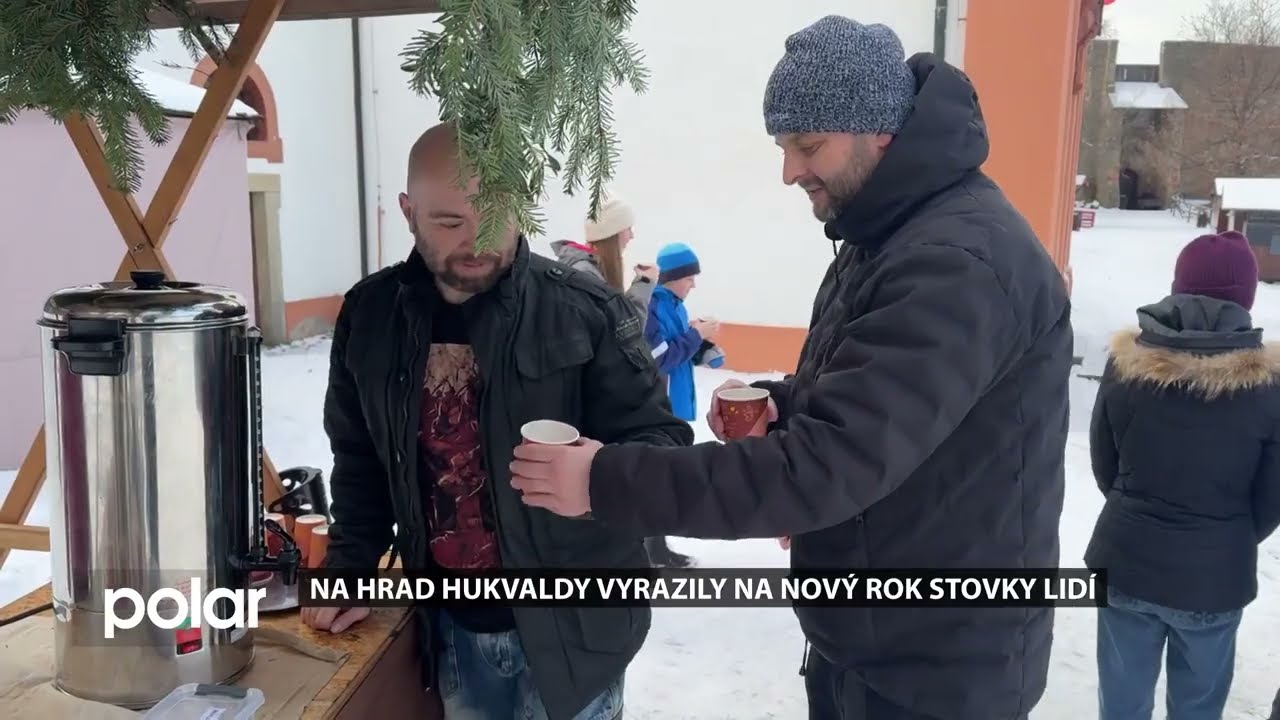 Hrad Hukvaldy se vůbec poprvé otevřel na Nový rok. (TV Polar)