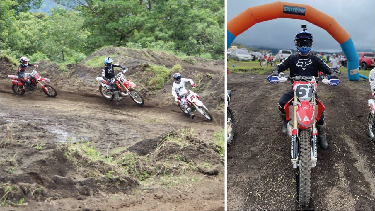 Primera CARRERA con la Honda CR250R 2002 RESTAURADA. - YouTube