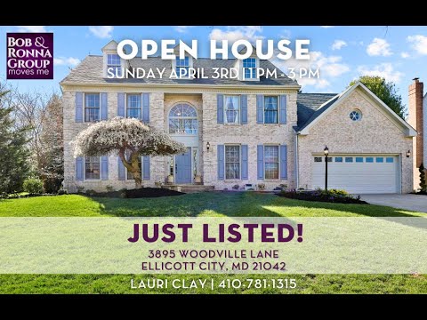3895 Woodville Lane, Ellicott City, MD home video tour