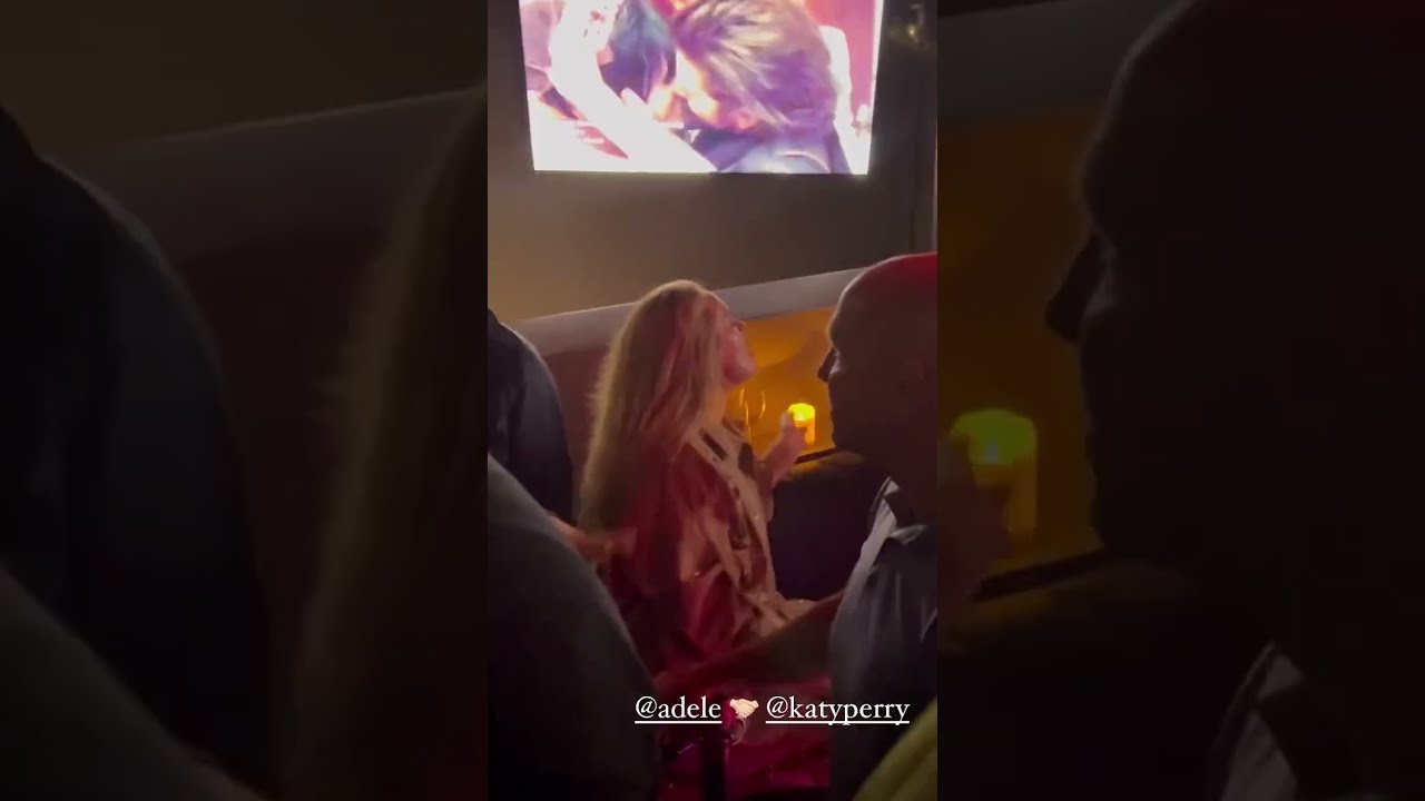 Adele Vibing To Teenage Dream