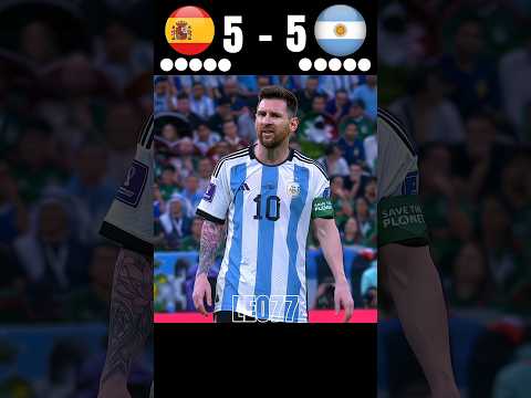 Spain vs Argentina