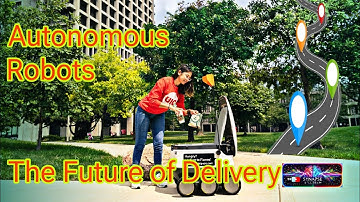 "The Future of Deliveries: Autonomous Robots Bringing Goods to Your Doorstep!"