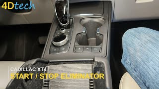 Cadillac XT4 DISABLE Auto Start/Stop Feature - Turn ON and OFF permanently! [2019-2023]