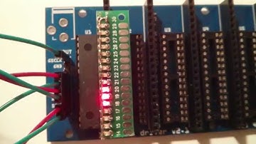 TLC5940 x 16 led driver test launch