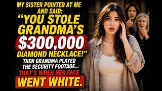 My Sister Accused Me of Stealing Grandma's $300,000 Necklace — Then the Security Footage Played