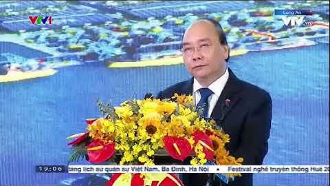 Thủ tướng Nguyễn Xuân Phúc tham dự Lễ Khánh Thành KCN Cầu Cảng IMG Phước Đông
