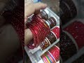 red color design bangles beautiful new collection Naeem and sons bangle